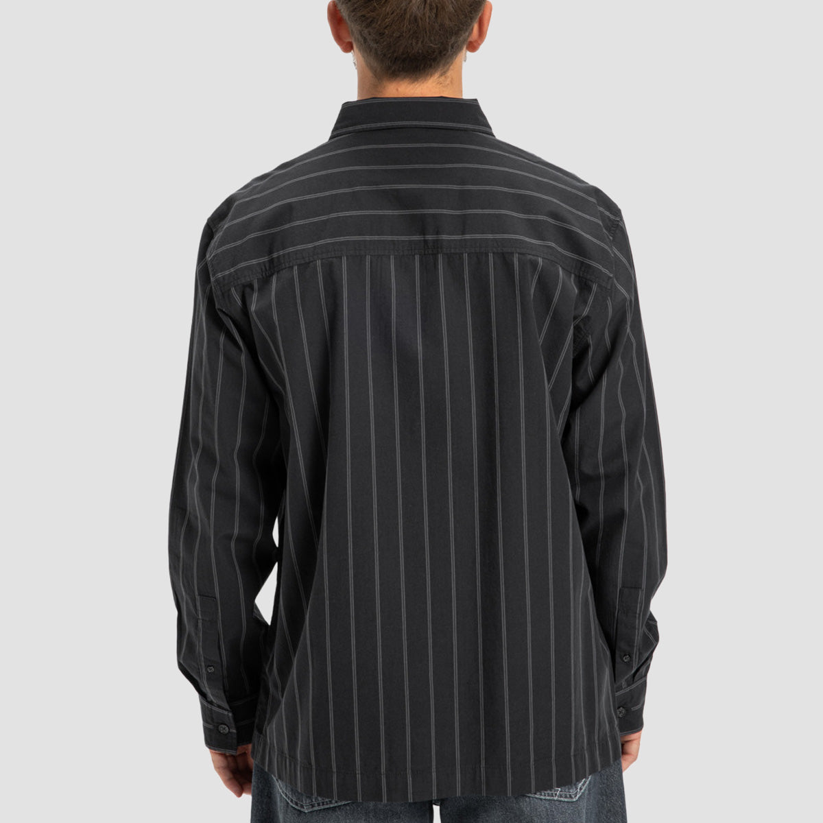 DC Long Lines Longsleeve Shirt Black