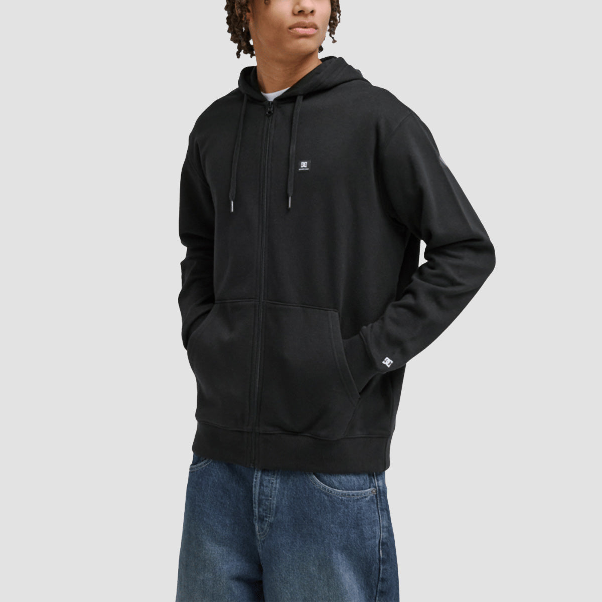 DC Lorion Zip Hoodie Black