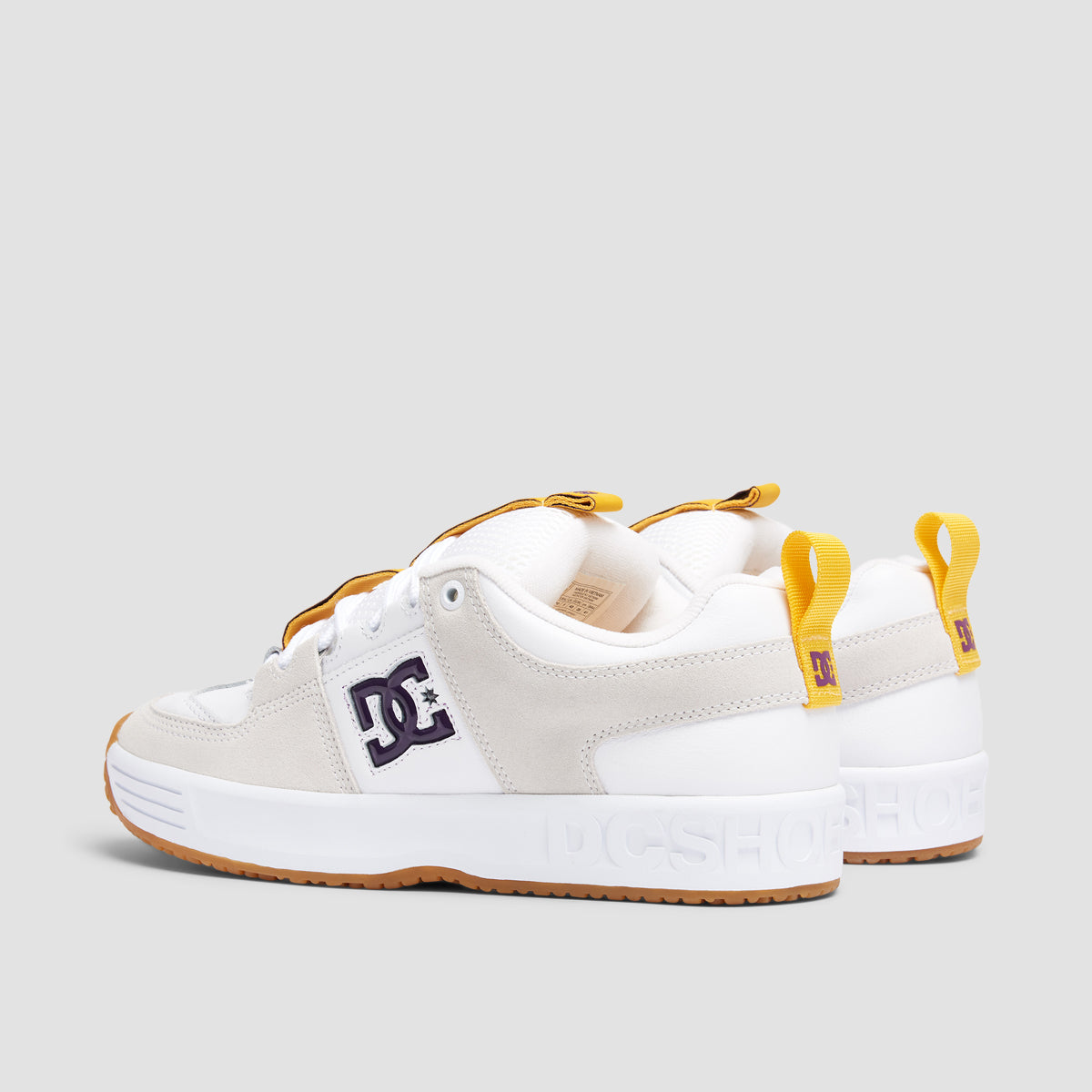 DC Lynx OG Shoes - White/Purple
