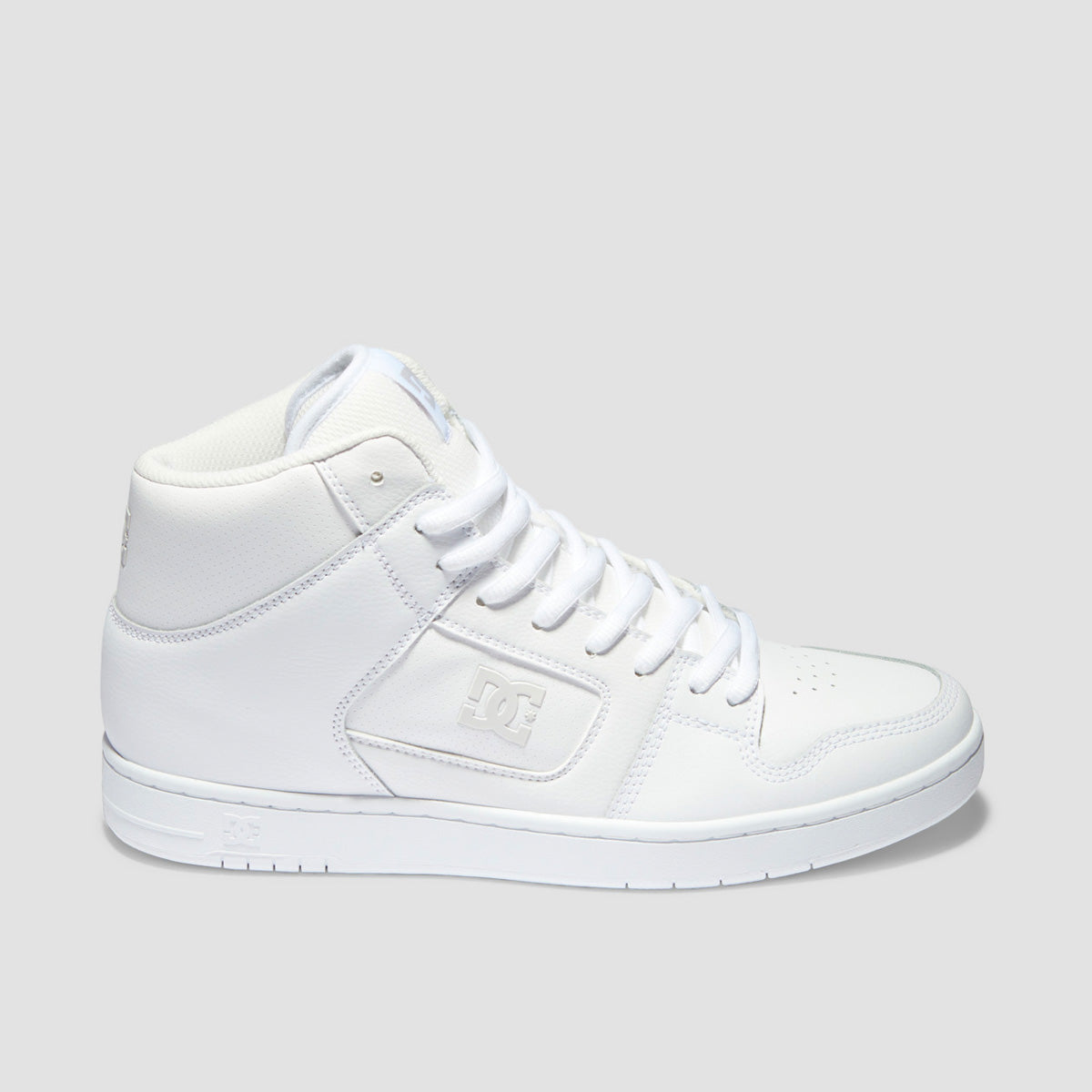 DC Manteca 4 Hi Shoes - White/White/Battleship