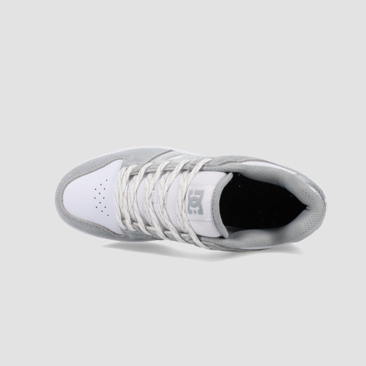 DC Manteca 4 Shoes - Grey/Grey/White - Womens