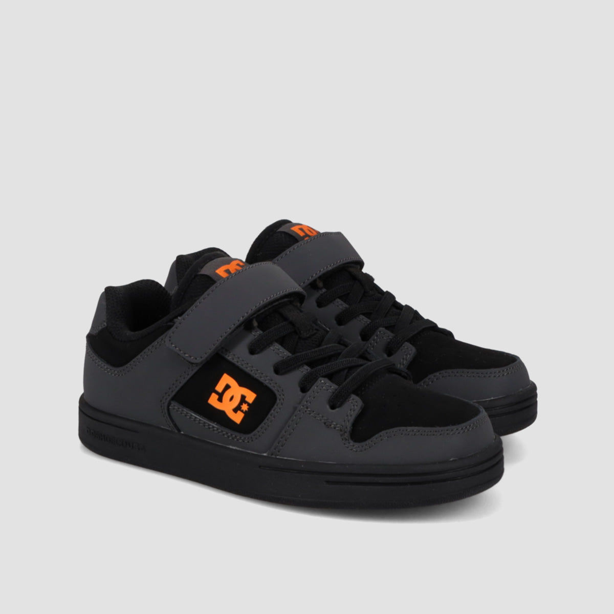 DC Manteca 4 V Shoes - Grey/Black/Orange - Kids
