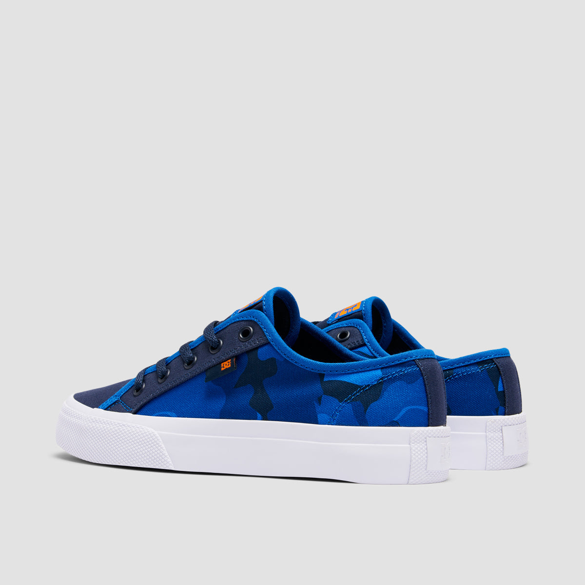 DC Manual Shoes - Shady Blue/Orange - Kids
