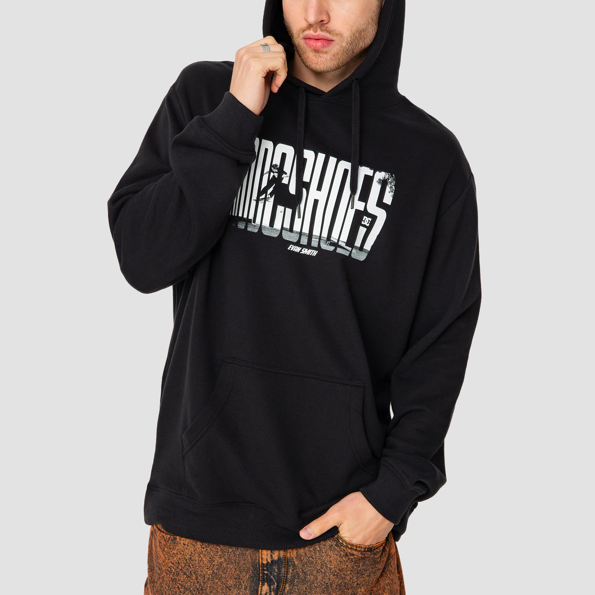 DC On The Grind Pullover Hoodie Black