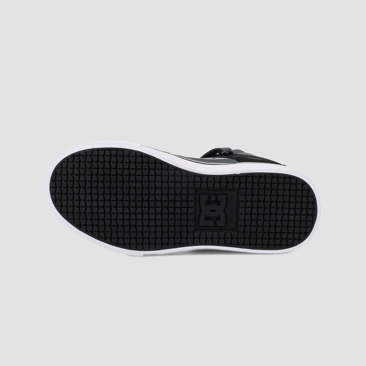 DC Pure High-Top EV Shoes - Black/Grey/Grey - Kids
