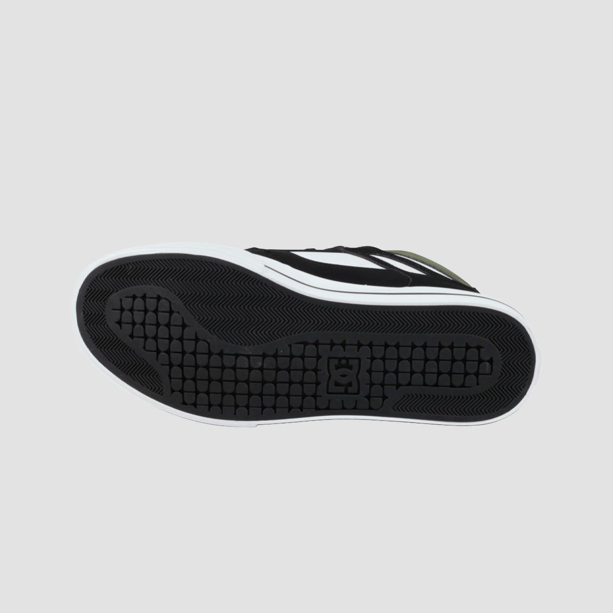 DC Pure High-Top WC Shoes - Black/Olive/White