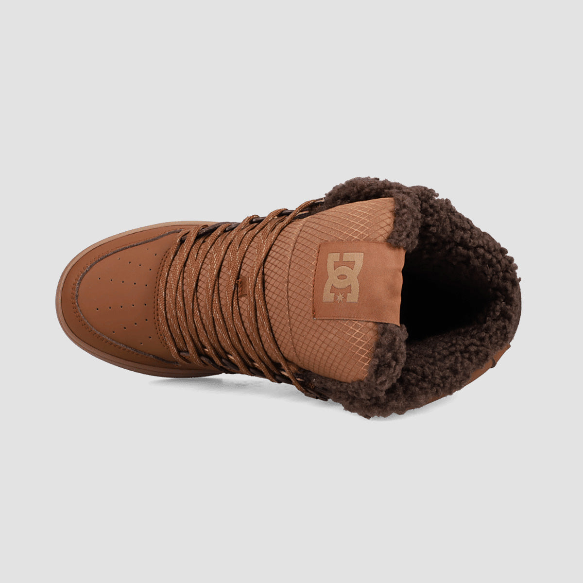 DC Pure High-Top WNT Shoes - Brown/Brown/Tan