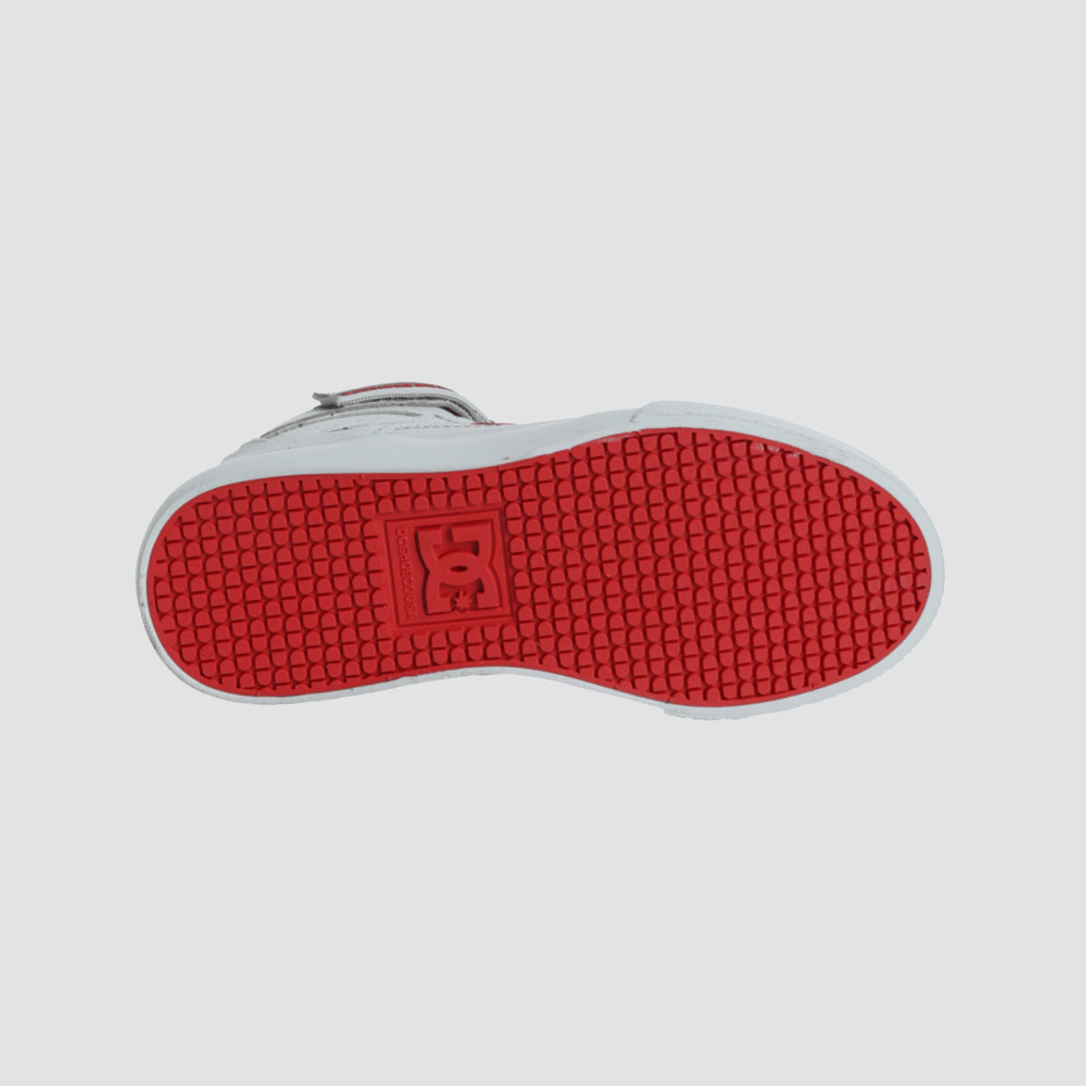 DC Pure HT EV High Top Shoes - Grey/Red - Kids