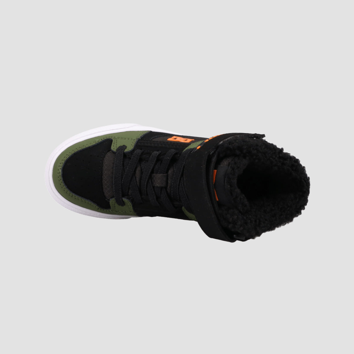 DC Pure HT WNT EV High-Top Shoes - Olive/Black - Kids