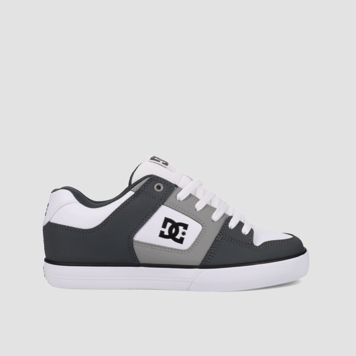 DC Pure Shoes - Grey/Grey/White