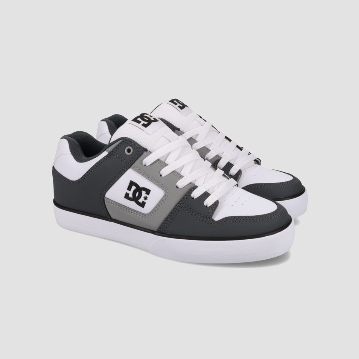 DC Pure Shoes - Grey/Grey/White