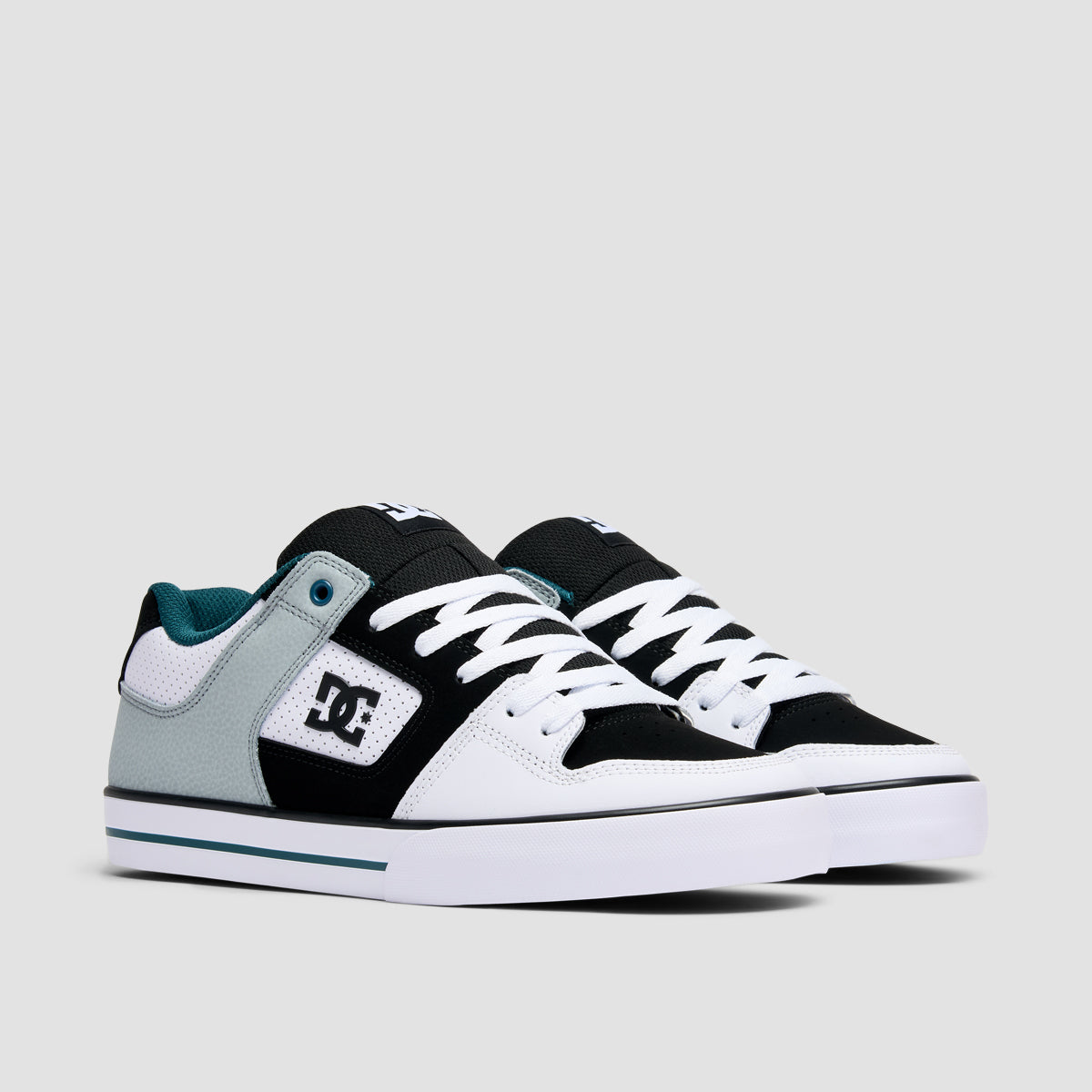 DC Pure Shoes - New Teal/White