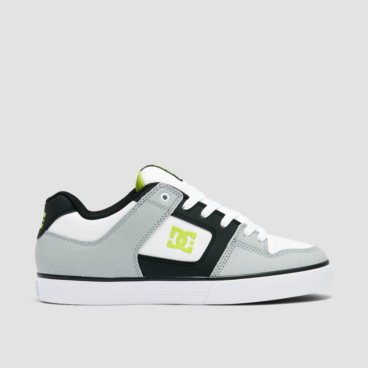 DC Pure Shoes - White/Lime