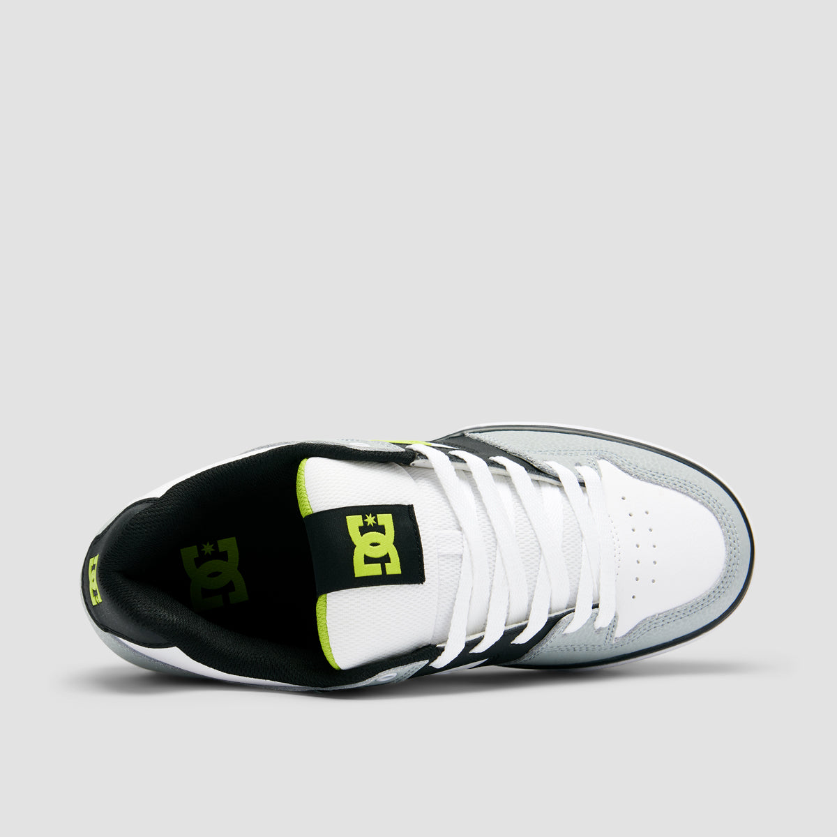 DC Pure Shoes - White/Lime