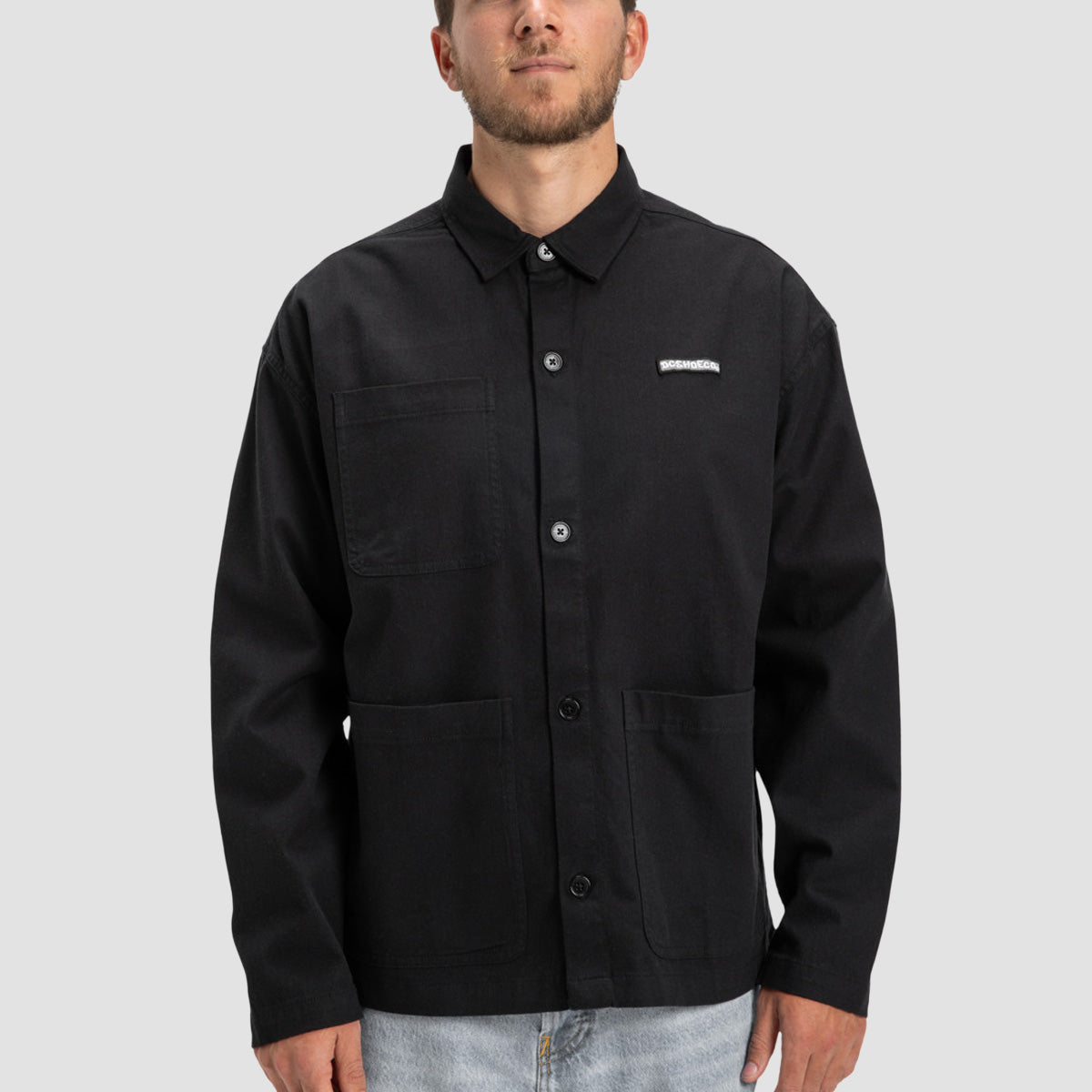 DC Showcase Longsleeve Overshirt Black
