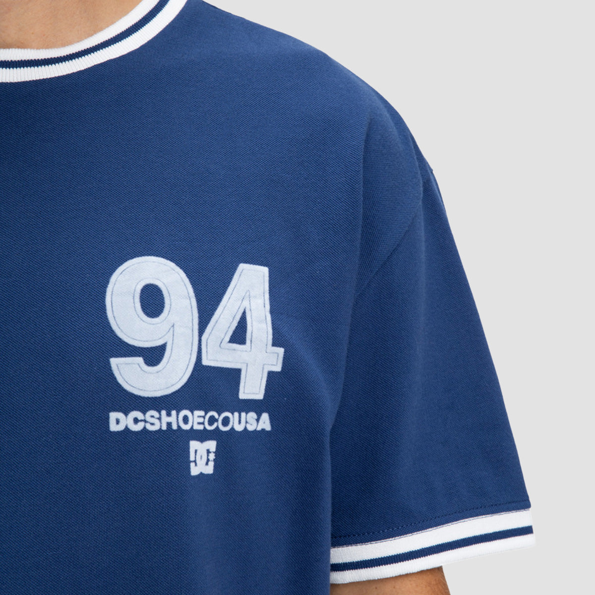 DC Skateball Jersey T-Shirt Estate Blue