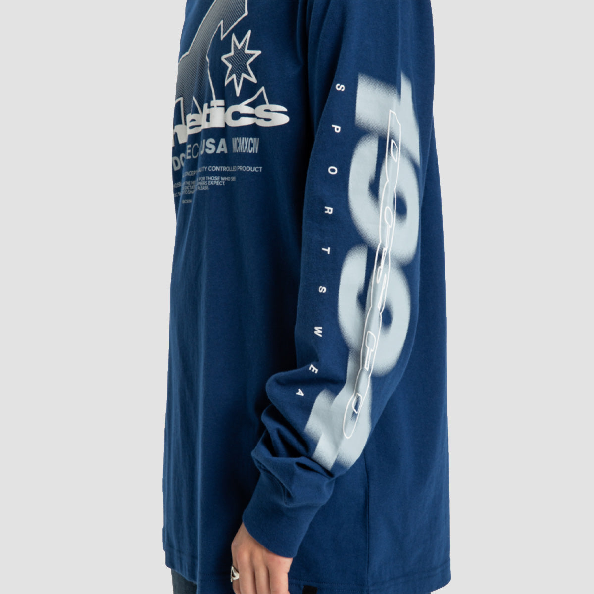 DC Slathletic Longsleeve T-Shirt Estate Blue