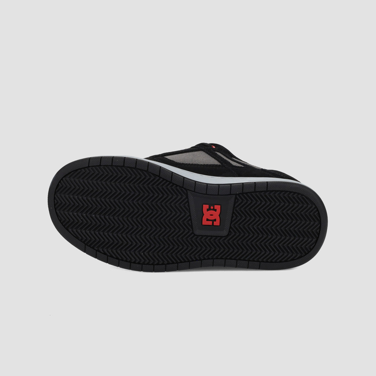 DC Stag Shoes - Black/Grey/Red - Kids