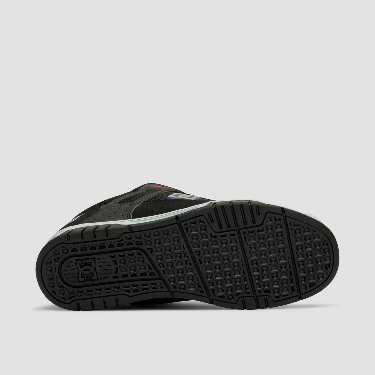 DC Stag Shoes - Black/Grey/Blue