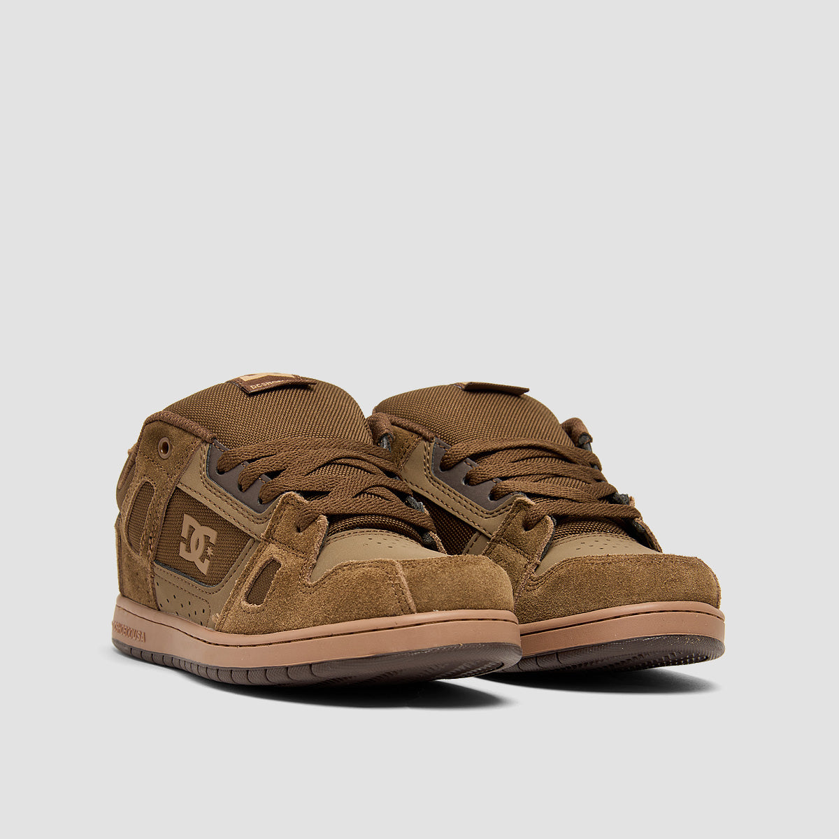 DC Stag Shoes - Brown/Gum - Kids