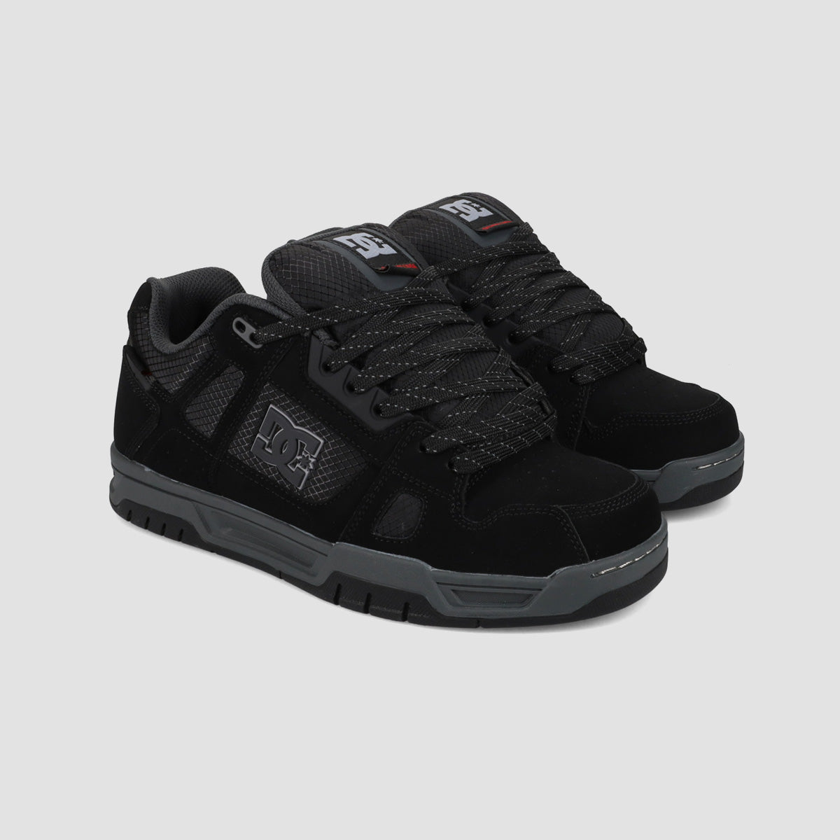 DC Stag WNT Shoes - Black/Grey/Red