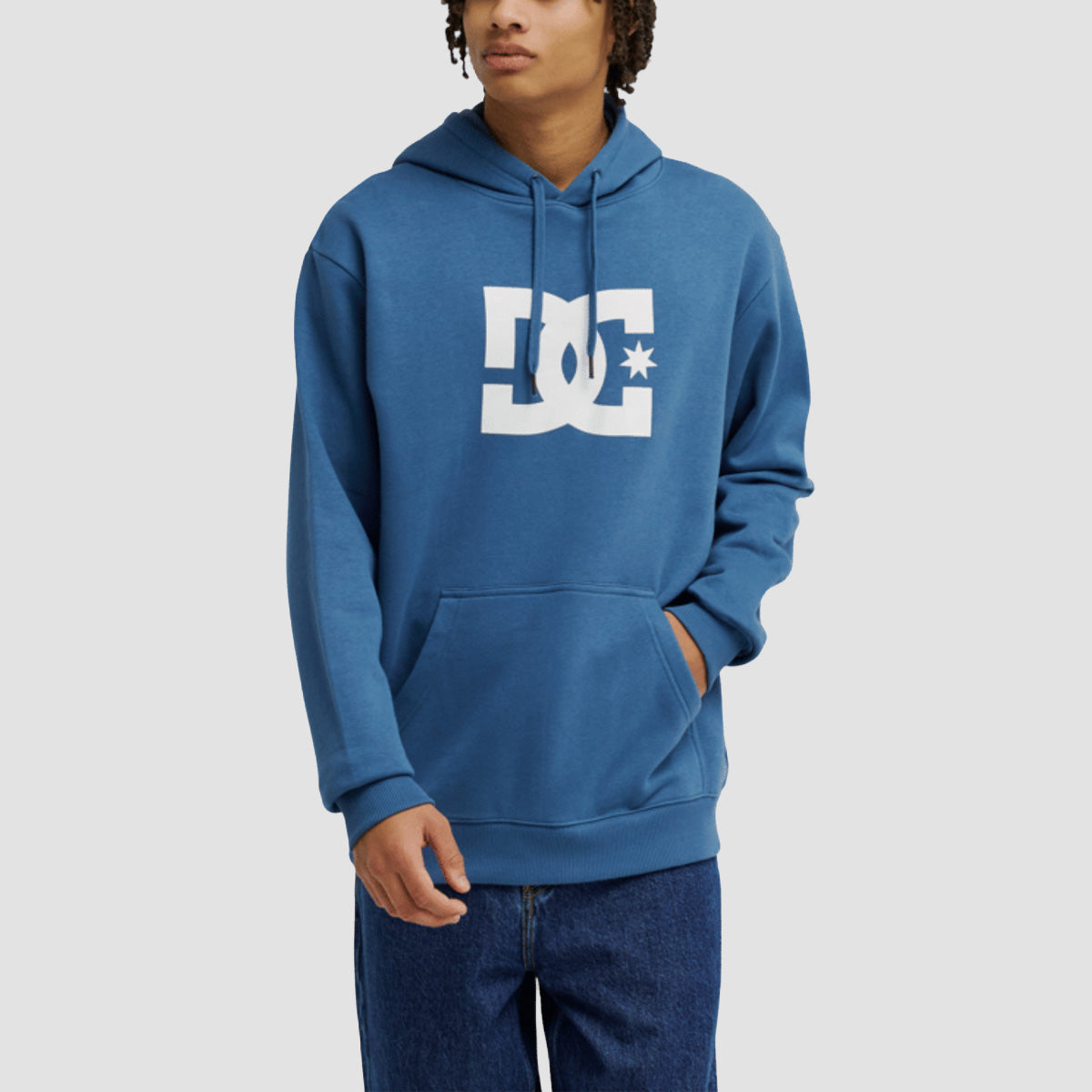 DC Star Pullover Hoodie Ensign Blue