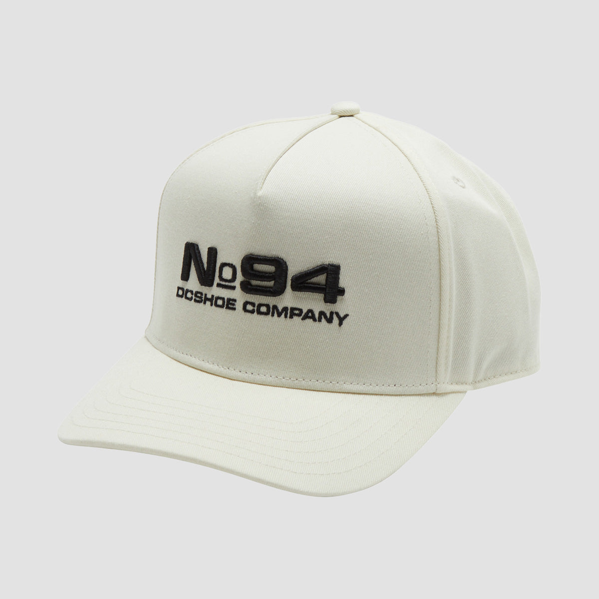 DC Static 94 Snapback Cap Vanilla