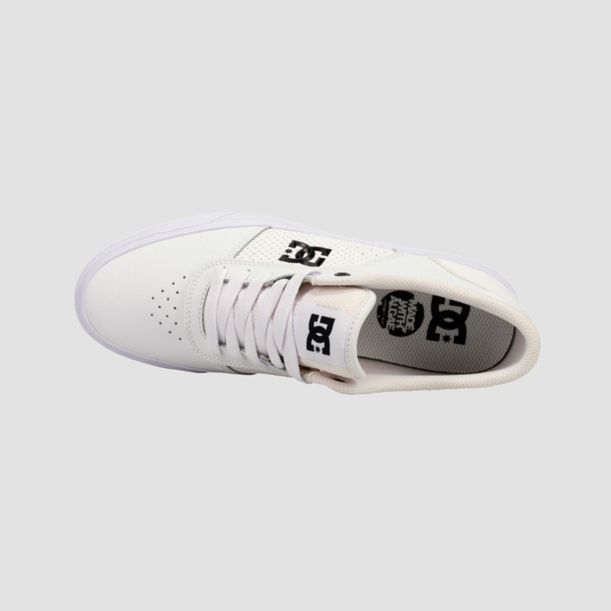 DC Teknic Shoes - White/Black/White