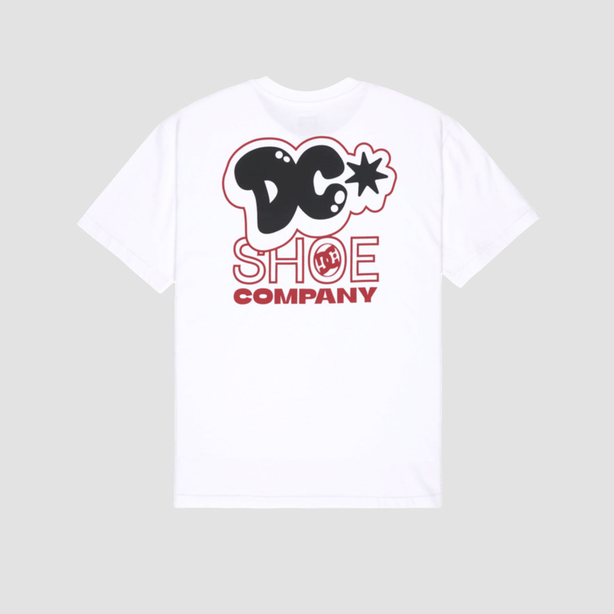 DC Throw Up T-Shirt White