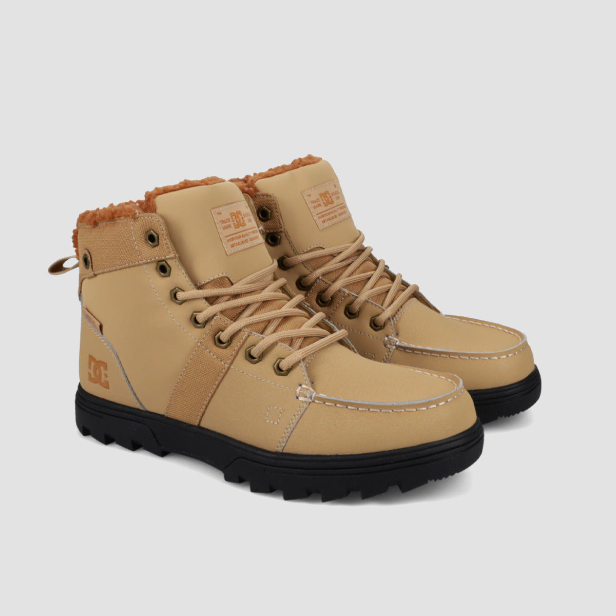DC Woodland Boots - Tan/Black