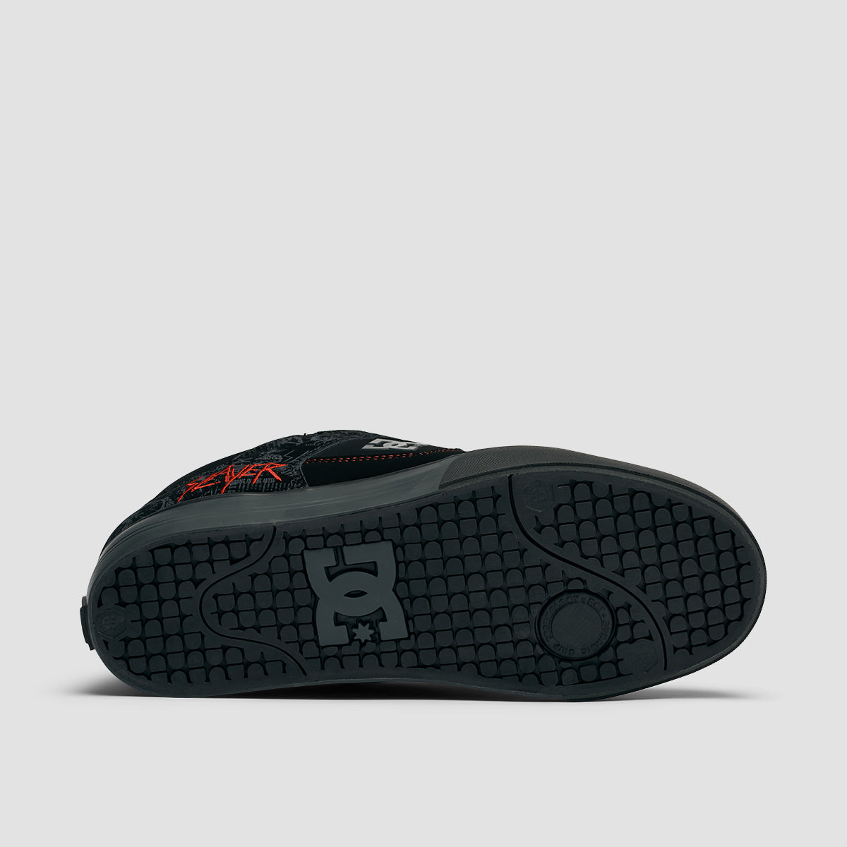 DC X Slayer Pure Shoes - Black/Grey/Red