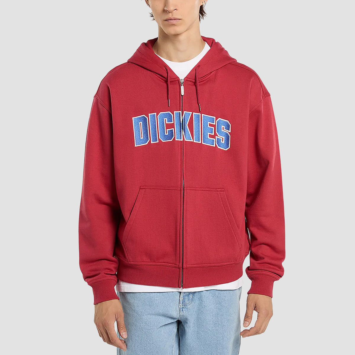 Dickies Aitkin Zip Hoodie Garnet