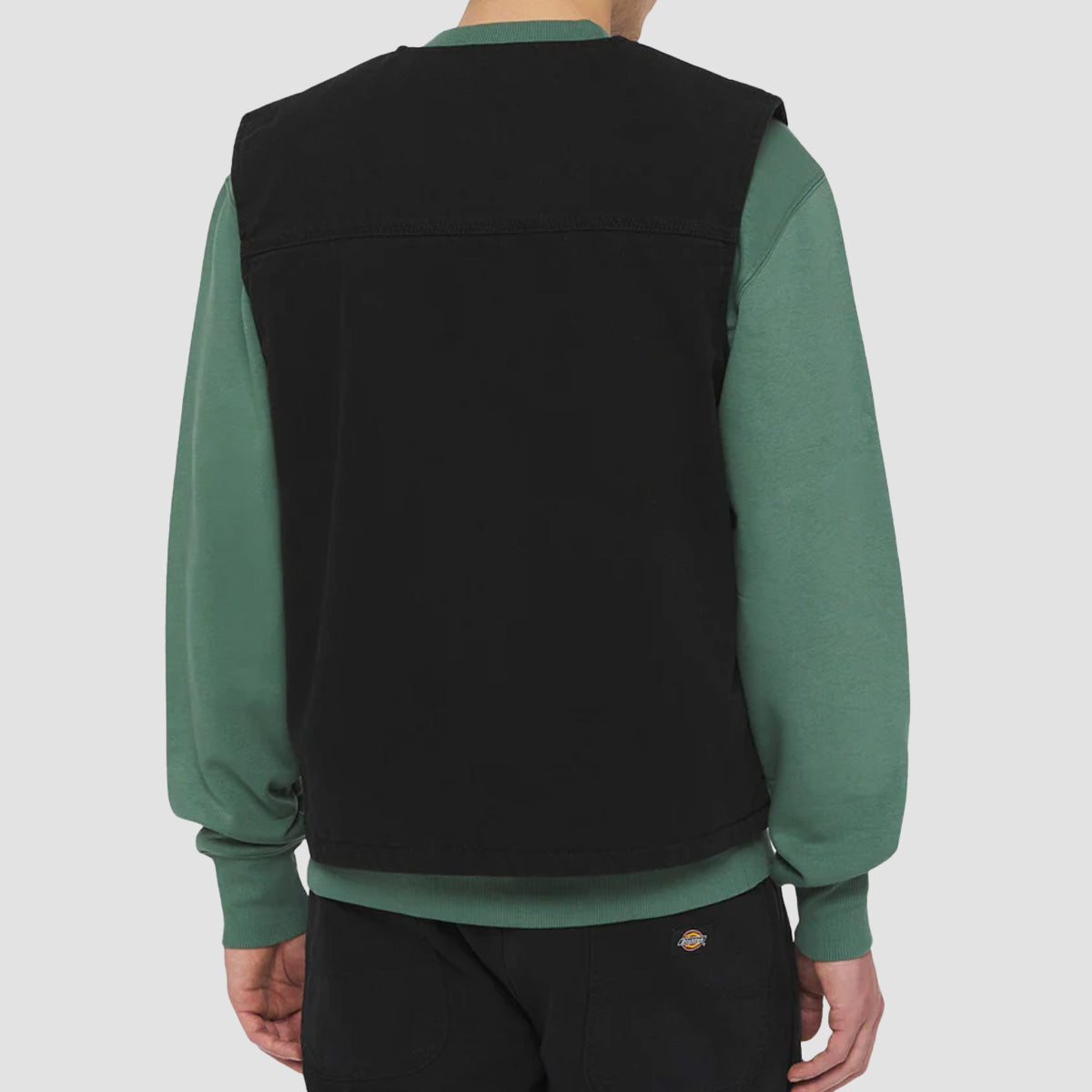 Dickies Duck Canvas Summer Vest Jacket SW Black