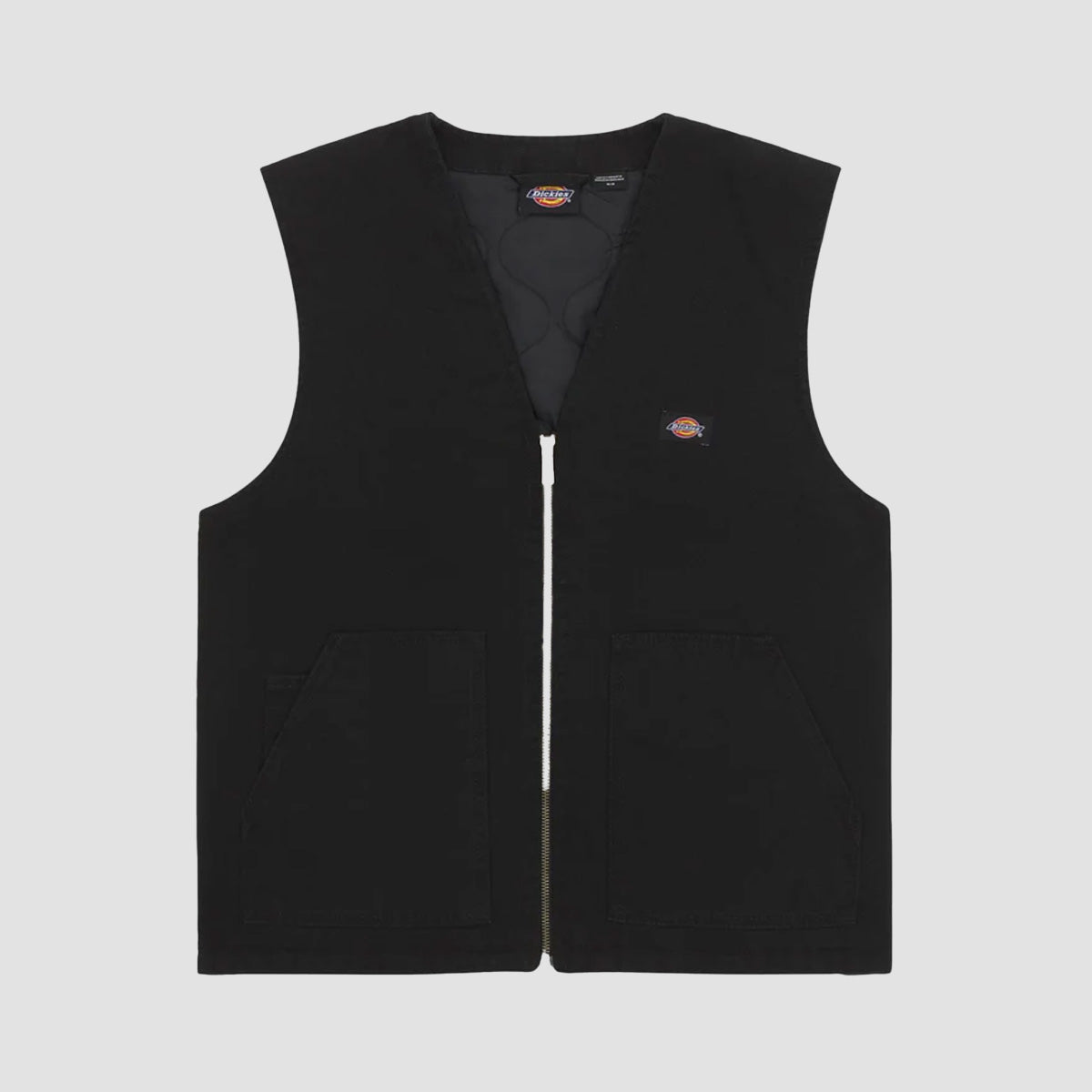 Dickies Duck Canvas Summer Vest Jacket SW Black