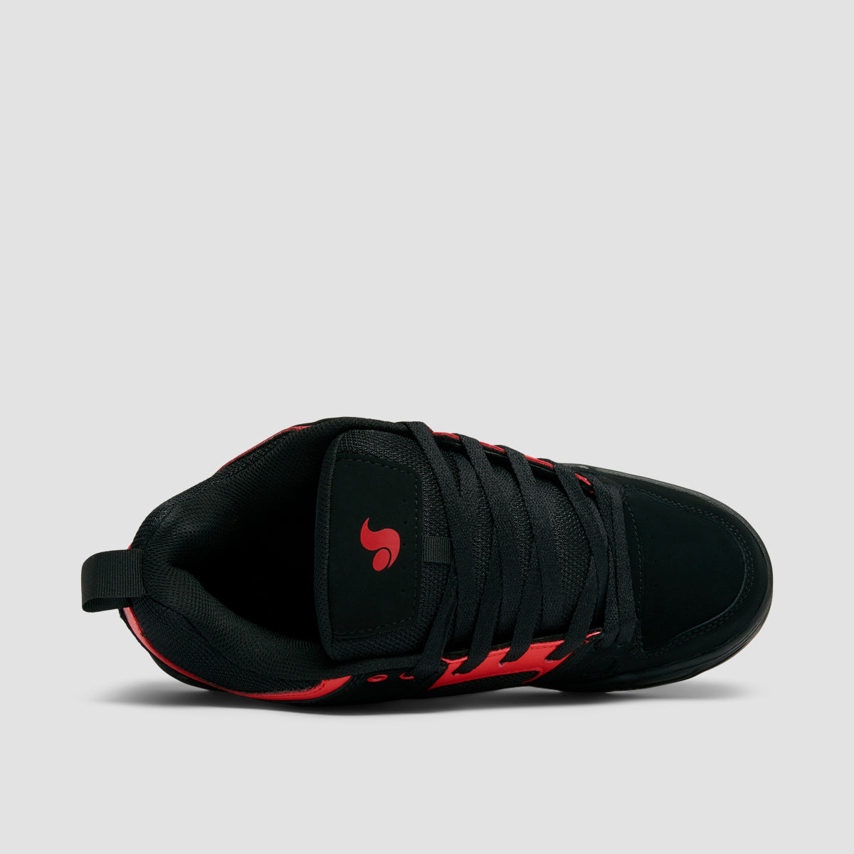 DVS Gambol Shoes - Black/Red/Gum Nubuck