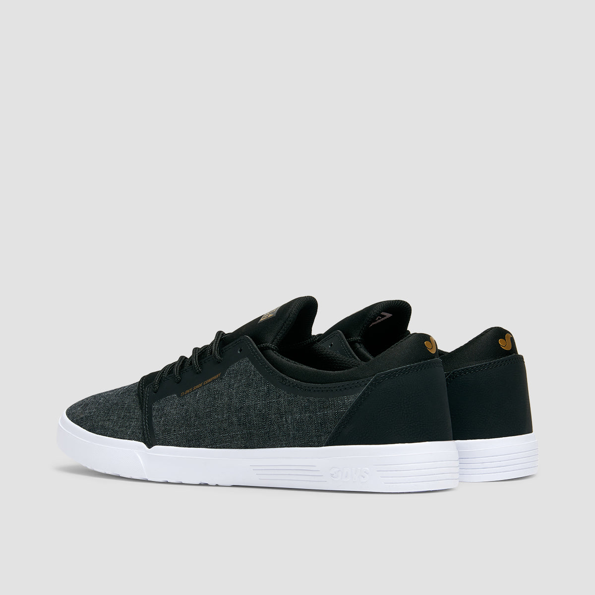 DVS Stratos LT+ Shoes - Black/Gold/Chambray