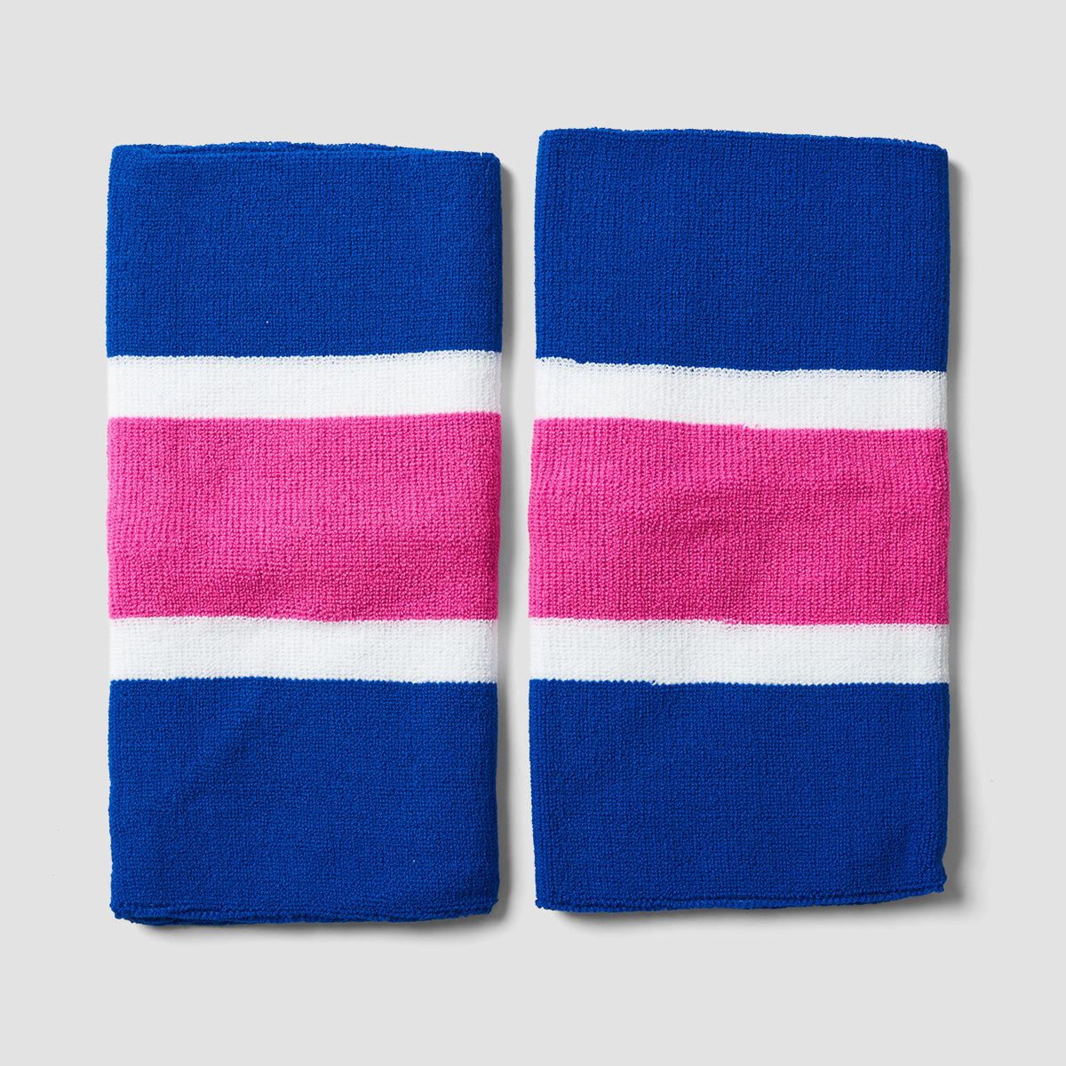 Ventronic Puffers Skate Hockey Socks Leg Warmers Blue/White/Pink