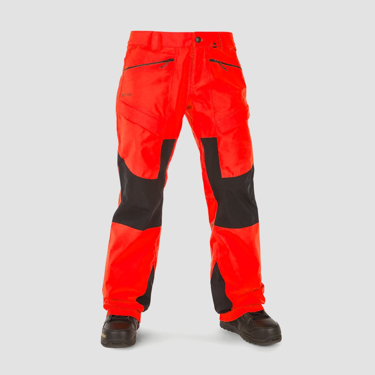 Volcom V.Co At Stretch Gore-Tex Snow Pants Orange Shock - Womens