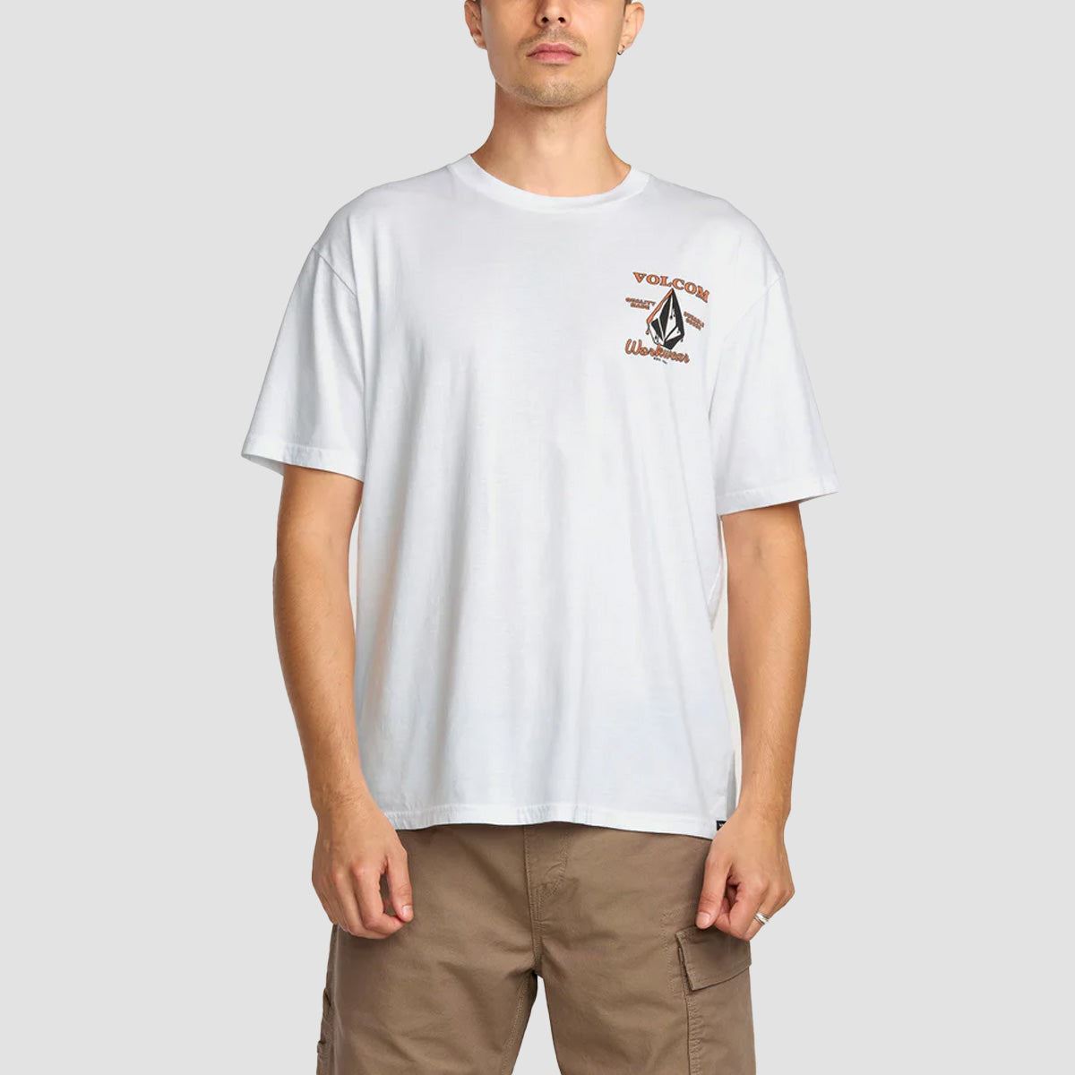 Volcom Enamel T-Shirt White