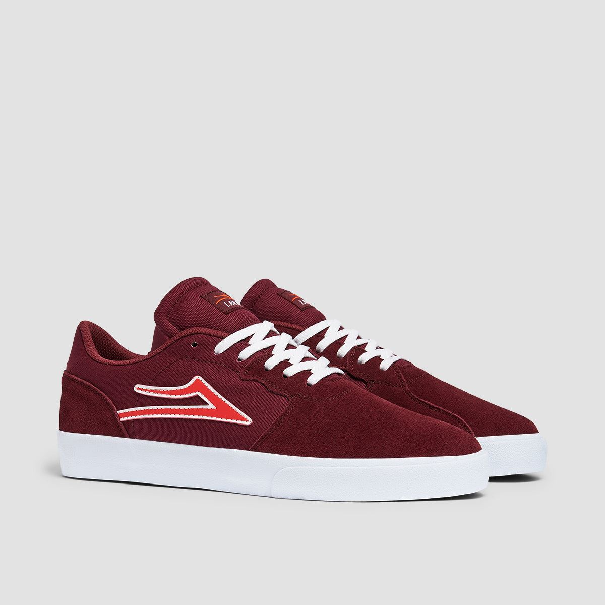 Lakai Cardiff Shoes - Burgundy Suede