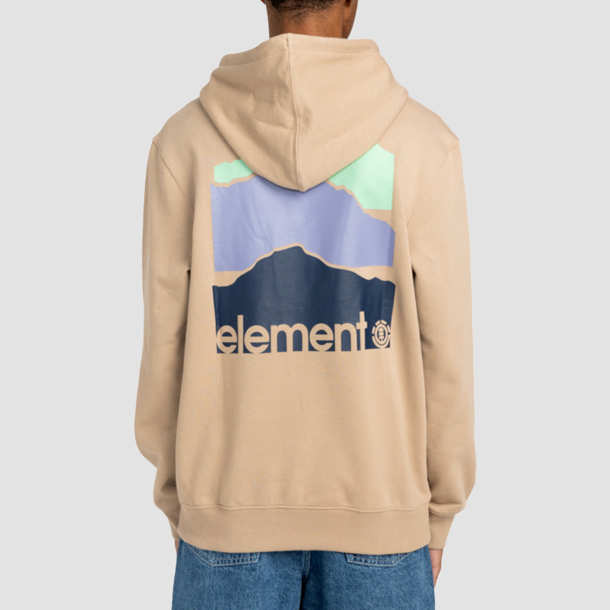 Element 3 Horizons Pullover Hoodie Aluminum
