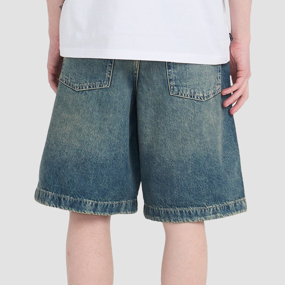 Element 5 Pocket Denim Jort Shorts Blue Tint
