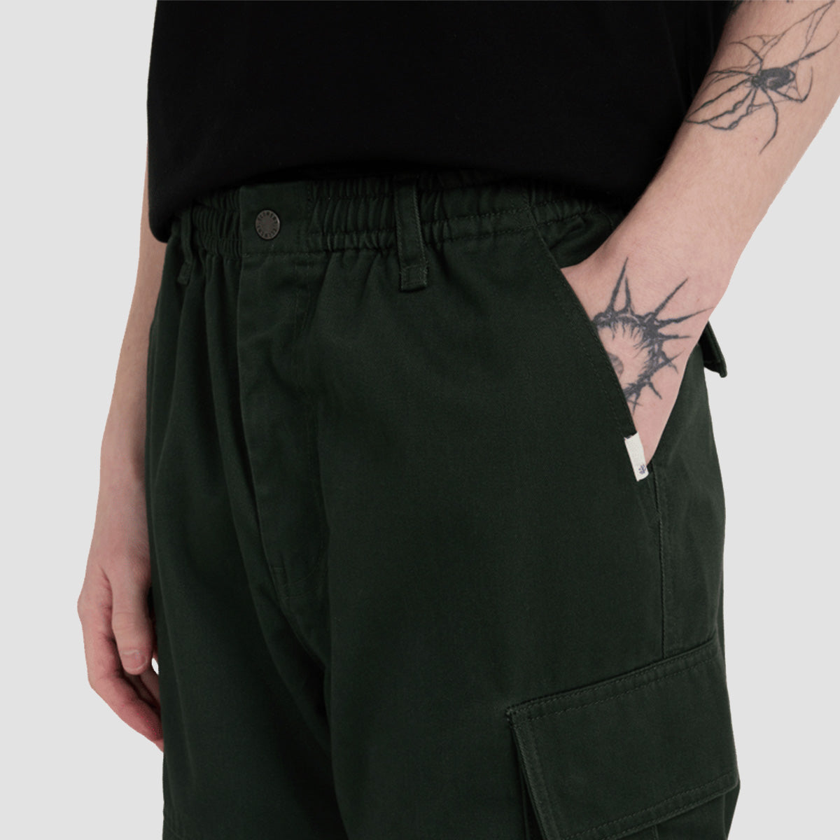 Element Big Cargo Pants Deep Forest