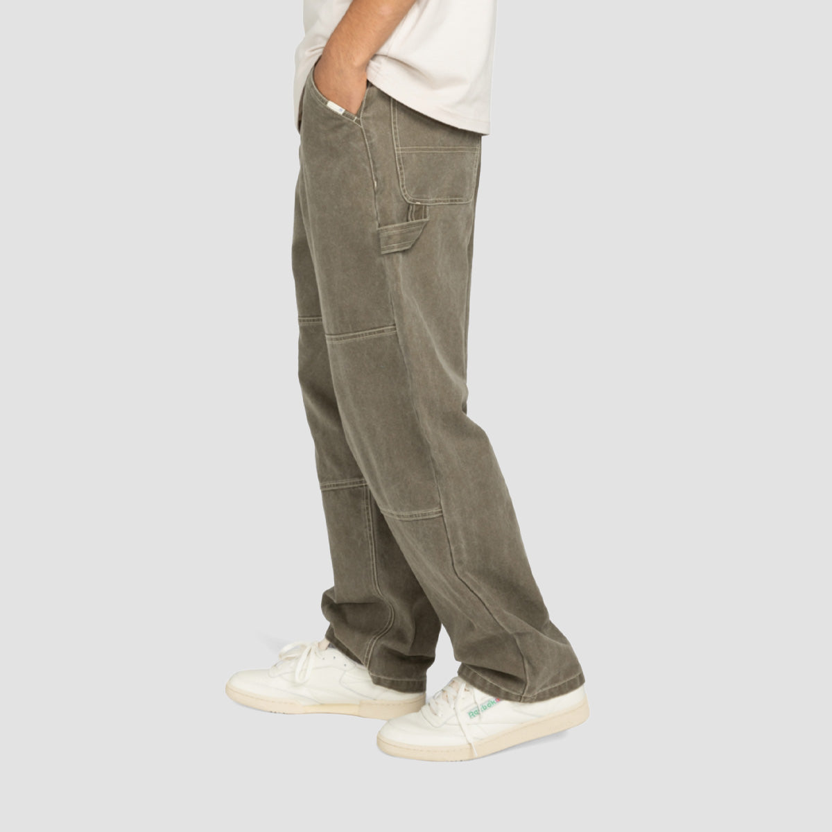 Element Big Carpenter Trousers Stone Grey