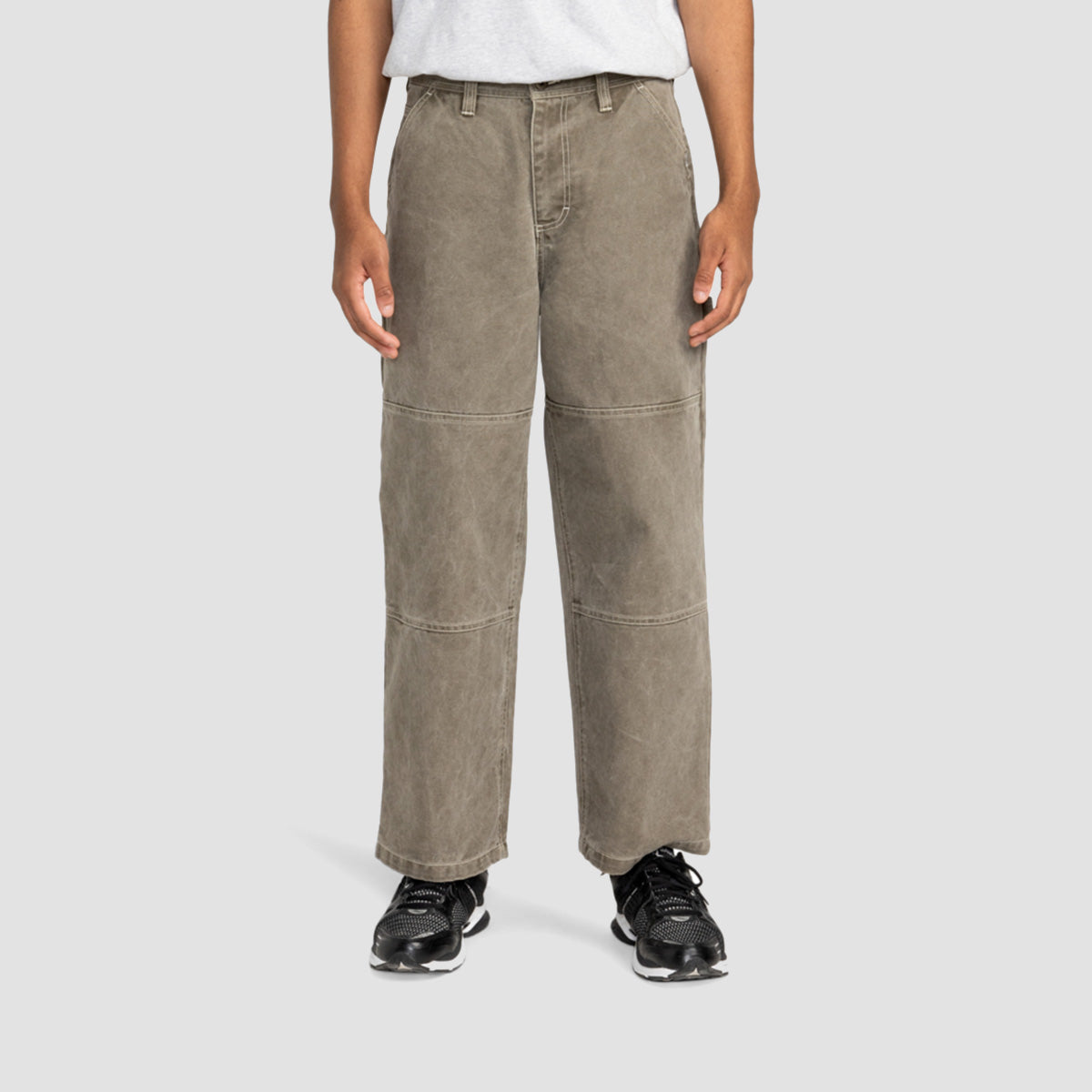 Element Carpenter Canvas Pants Stone Grey