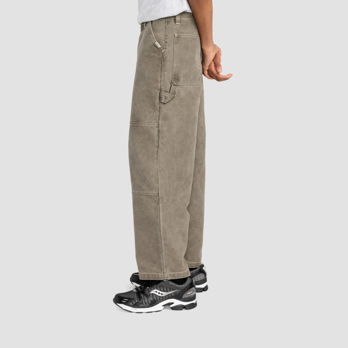 Element Carpenter Canvas Pants Stone Grey