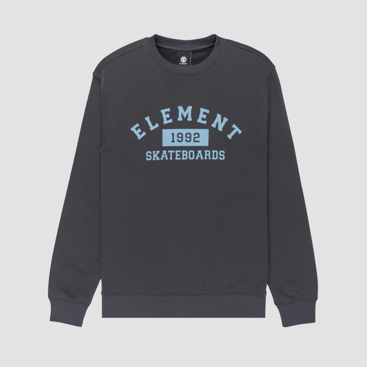 Element Home Team Crew Sweatshirt Off Black