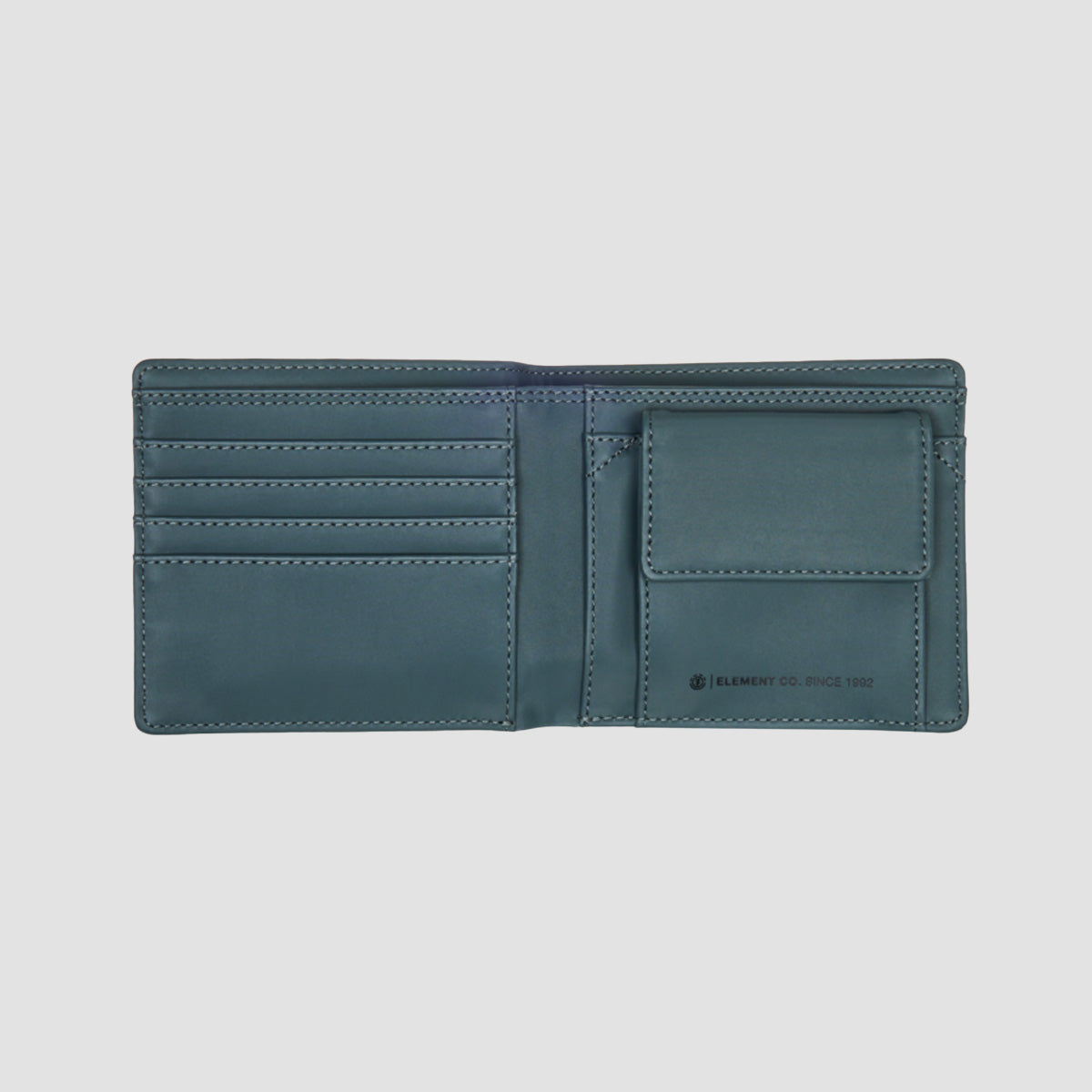 Element Icon Strap Bifold Wallet Ardoise