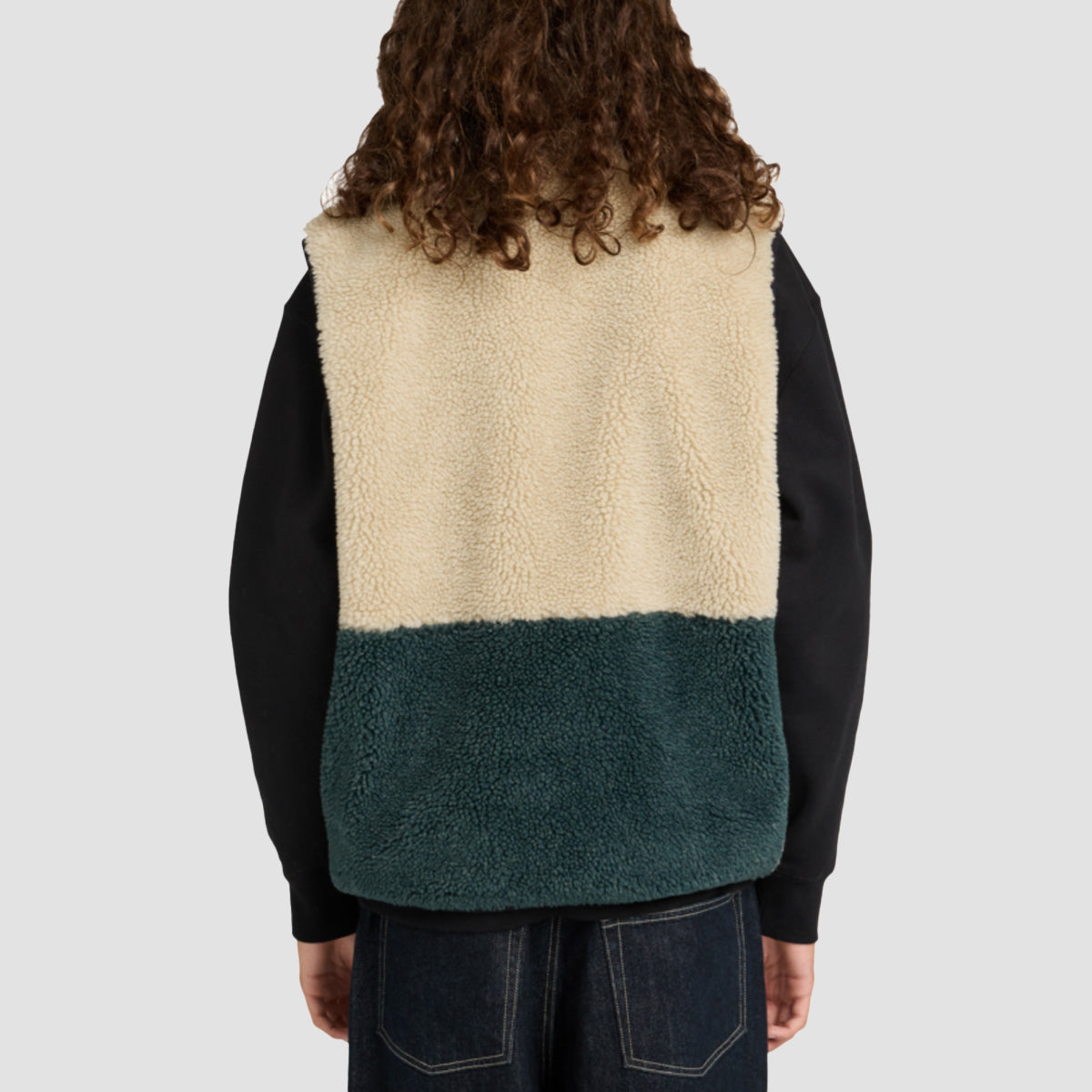 Element Lake Sherpa Vest Jacket Multicolour