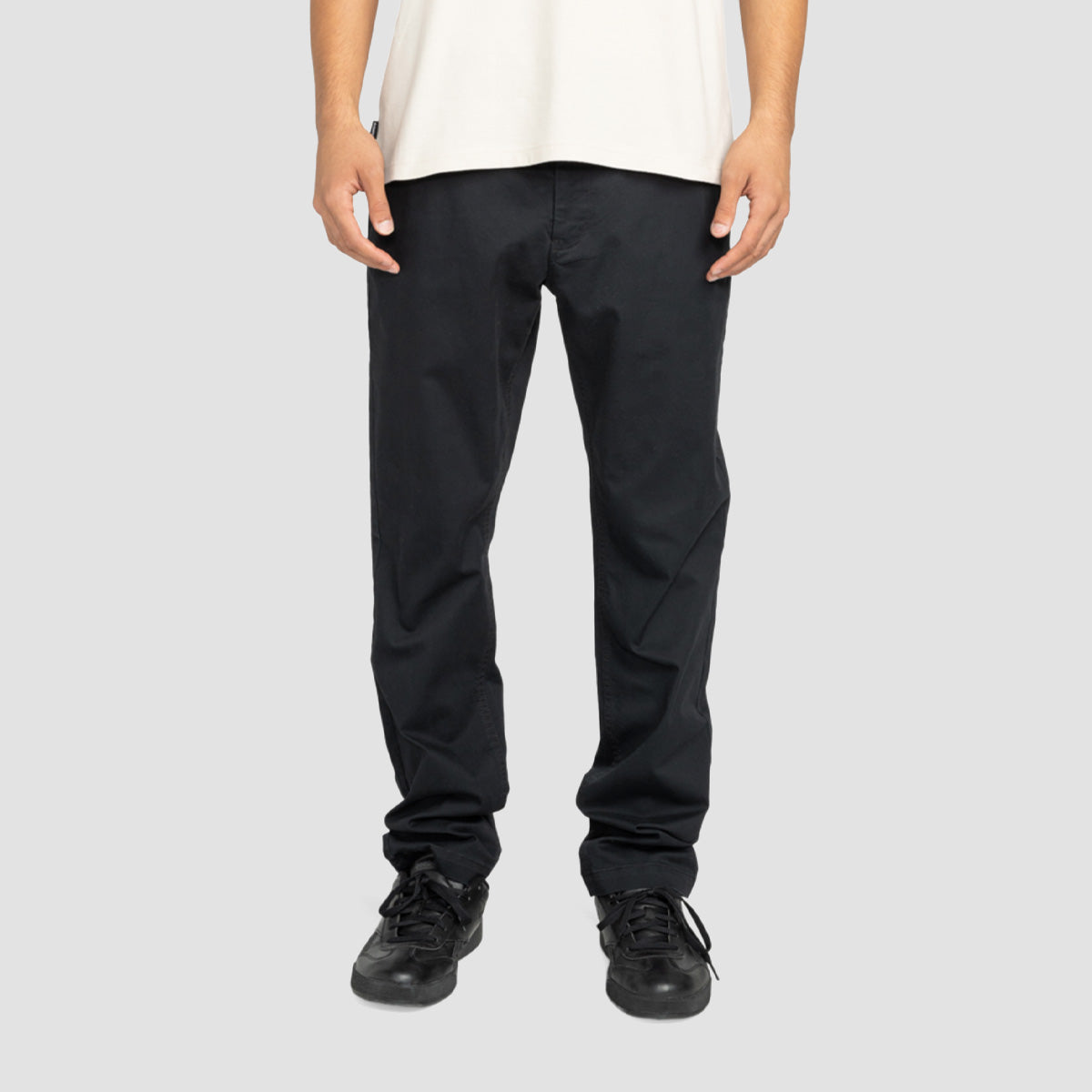 Element Regular Chino Pants Flint Black